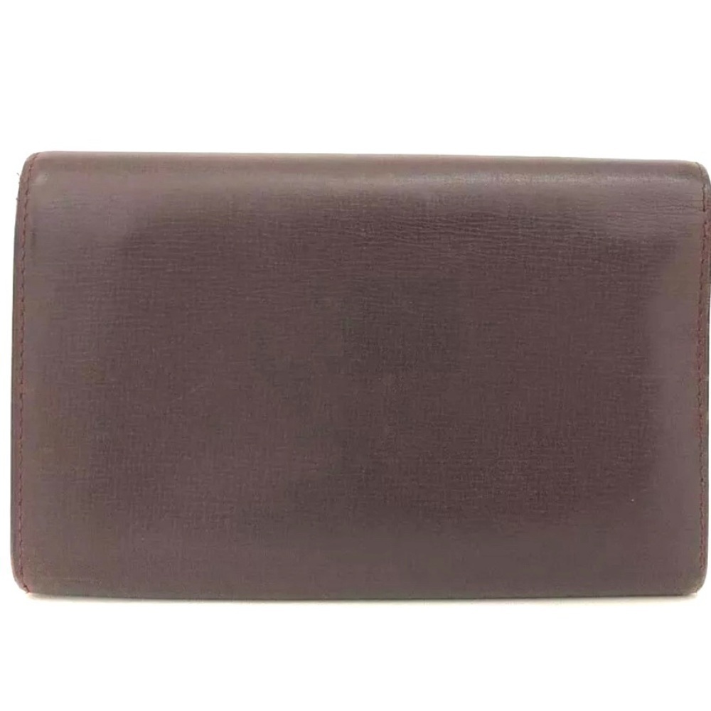 🏆💎💯 Must De Cartier Leather Bifold Wallet - Picture 2 of 8